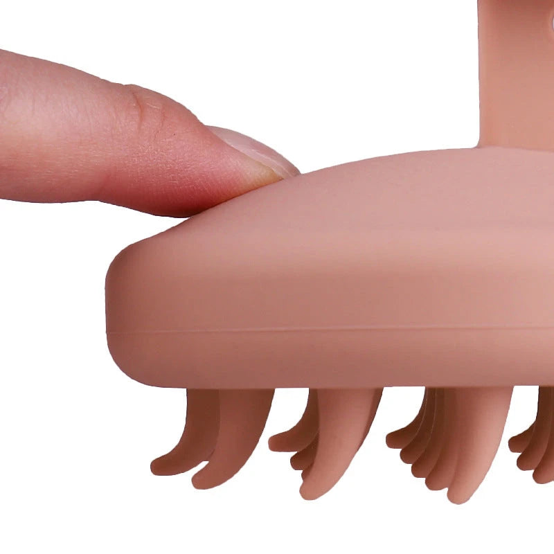 Silicone Scalp Massager Shampoo Brush