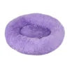 Nice Quality Drop Shipping Cute Animal Fluffy Dog Bed Premium Plush Donut Calming Bed for Pet