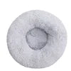 Nice Quality Drop Shipping Cute Animal Fluffy Dog Bed Premium Plush Donut Calming Bed for Pet